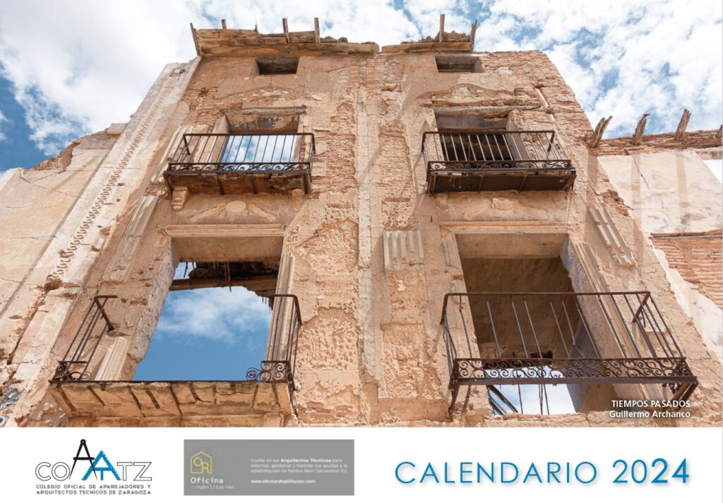 Como en años anteriores, el COAATZ presenta una nueva convocatoria de su ya tradicional concurso de fotografía CALENDARIO COAATZ 2022 para colegiados, con imágenes relacionadas con nuestra profesión.