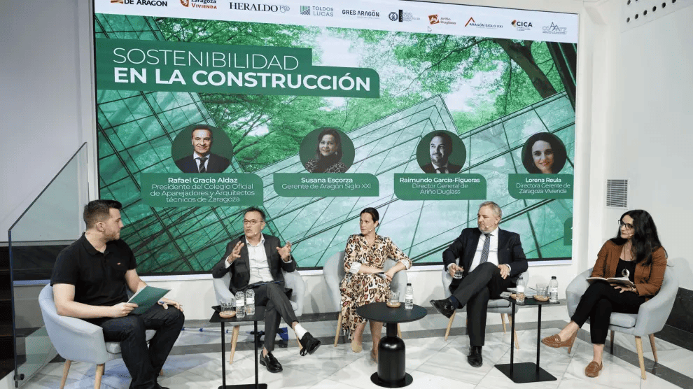Lee más sobre el artículo Jornada “Sostenibilidad e industrialización en la construcción” en Espacio H de Heraldo de Aragón