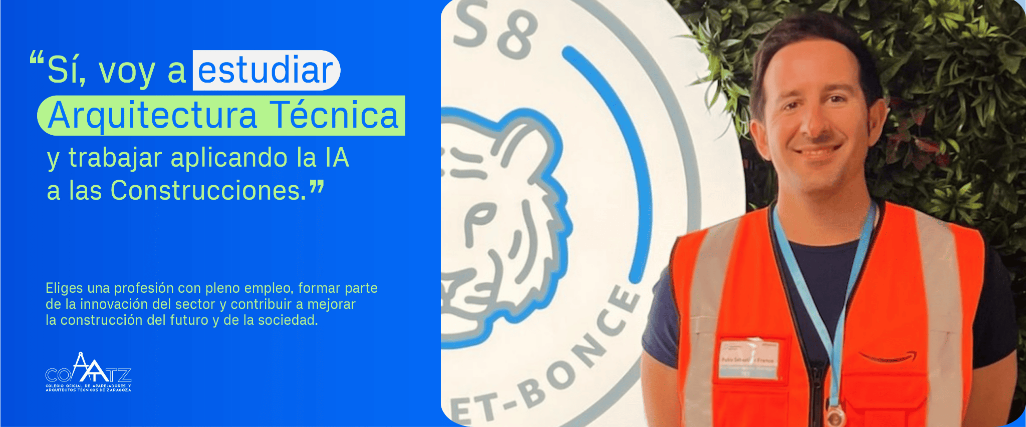 Lee más sobre el artículo Sí, estudié Arquitectura Técnica: Pablo Sebastián, Construction Manager en Amazon