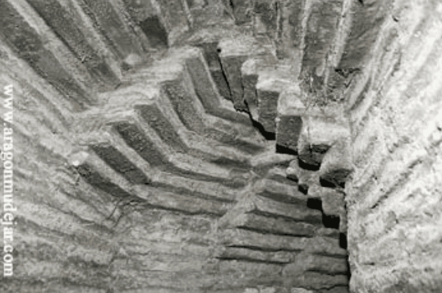 Techos de bovedillas enjarjadas en albalate (foto J.A. Tolosa)